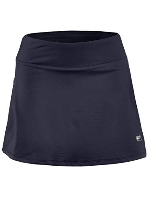 Fila Women s Core A-Line Tennis Skorts Navy  Small