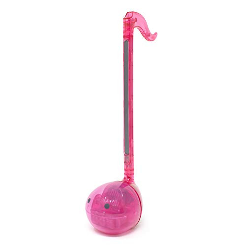Special Edition Otamatone Crystal  English Version  - Fun Japanese Electronic Musical Toy Synthesizer Instrument by Maywa Denki - Pink