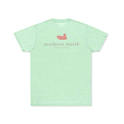 Southern Marsh Seawash Tee - Authentic  Bimini Green  Medium