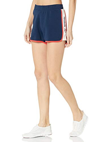 Reebok Classic Linear Shorts  Collegiate Navy  Medium