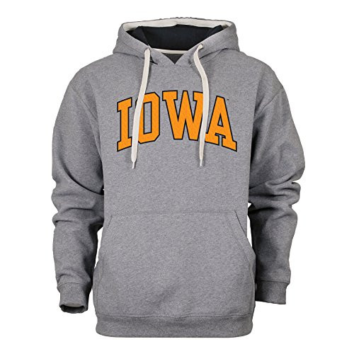 Ouray Sportswear NCAA Iowa Hawkeyes Peerless DLX Sweatshirt 2X Premium Heather-Black Ouray Sportswear NCAA Iowa Hawkeyes Peerless DLX Sweatshirt 2X Premium Heather-Black