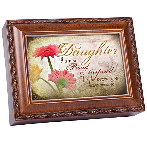 Cottage Garden Daughter Woodgrain Music Box-Jewelry Box Plays Light Up My Life Cottage Garden Daughter Woodgrain Music Box-Jewelry Box Plays Light Up My Life