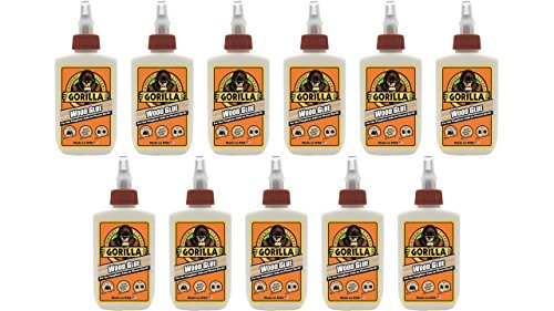 Gorilla Wood Glue  4 ounce Bottle  Pack of 11