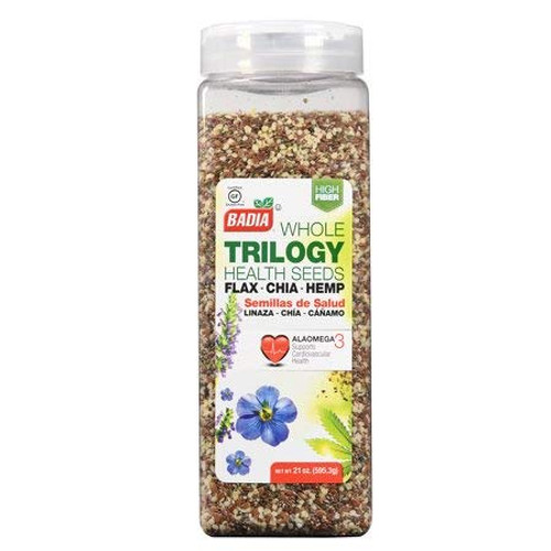 Badia Trilogy Health Seeds Whole 21 oz Pack of 2 Badia Trilogy Health Seeds Whole 21 oz Pack of 2