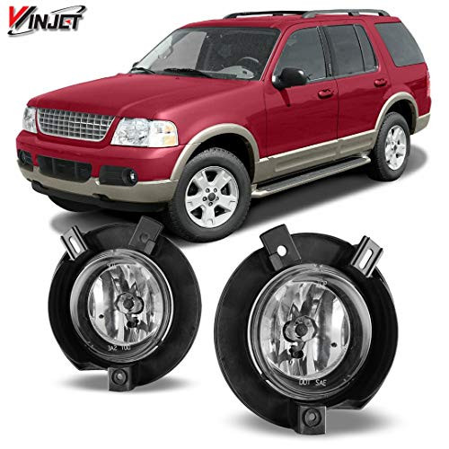 Winjet Compatible with  2002 2003 2004 2005 Ford Explorer  Driving Fog Lights