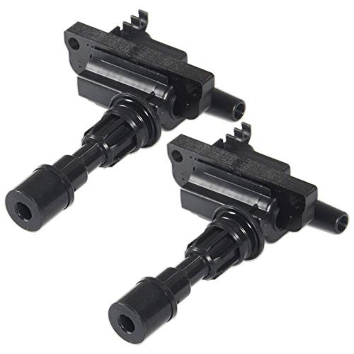 A-Premium Ignition Coils Pack Replacement for Mazda Miata 2001-2005 I4 1-8L BP6D18100A 2-PC Set