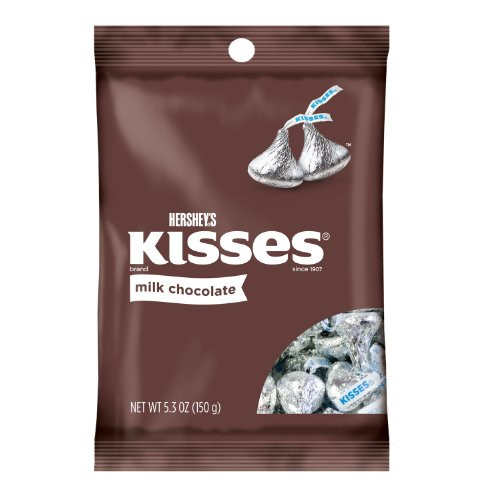HERSHEY S Kisses Chocolate Candy 5-3 Ounce Pack of 12 HERSHEY S Kisses Chocolate Candy 5-3 Ounce Pack of 12
