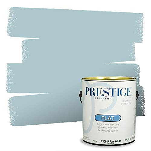 Prestige Interior Paint and Primer In One  Bahamas  Flat  1-Gallon