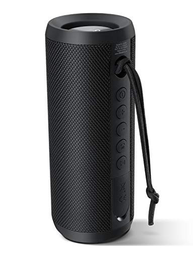 Waterproof Bluetooth Speaker Gladorn Outdoor Portable Wireless Speakers with 20W Stereo Sound  Bluetooth 5-0  IPX7 Waterproof  20 Hour Playtime 360° TWS Stereo Pairing for Home  Travel  Power Bank