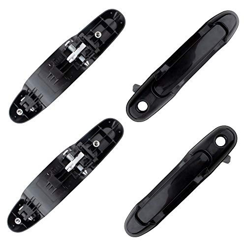 BOXI Front   Rear Exterior Door Handle Compatible with 1998 1999 2000 2001 2002 2003 Toyota Sienna Set of 4 Replace   69220-08010