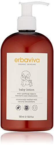 erbaviva Organic Baby Lotion  16 Fl Oz