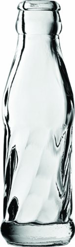 Hospitality Glass Brands HG90076-024 Mini Cola Bottle  1-5 oz- Pack of 24