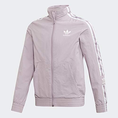 adidas Originals Kids  Big Juniors New Icon Track Top Jacket  soft vision  Small adidas Originals Kids  Big Juniors New Icon Track Top Jacket  soft vision  Small