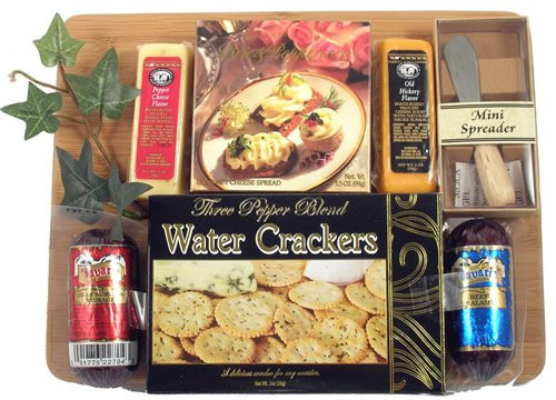 Gift Basket Village Board of Directors Cheese and Sausage Gift