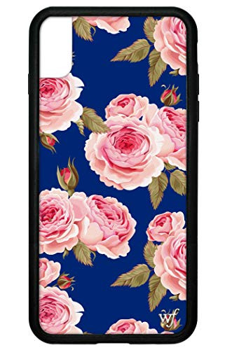 Wildflower Limited Edition Cases Compatible with iPhone Xs Max Navy Floral
