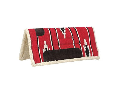 Tough 1 Sierra Miniature Saddle Pad  Red Southwest