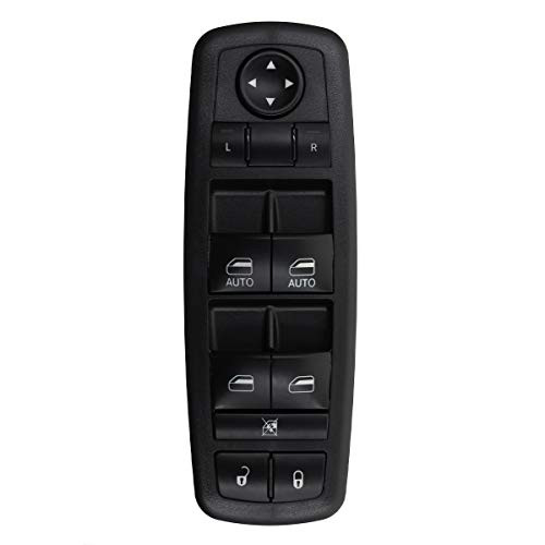 MOTOALL Front Power Window Switch Master 68086693AC for 2011-2013 Dodge Durango