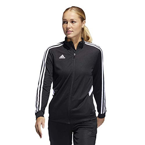 adidas Women s Tiro Track Jacket  Black-White  XX-Large adidas Women s Tiro Track Jacket  Black-White  XX-Large