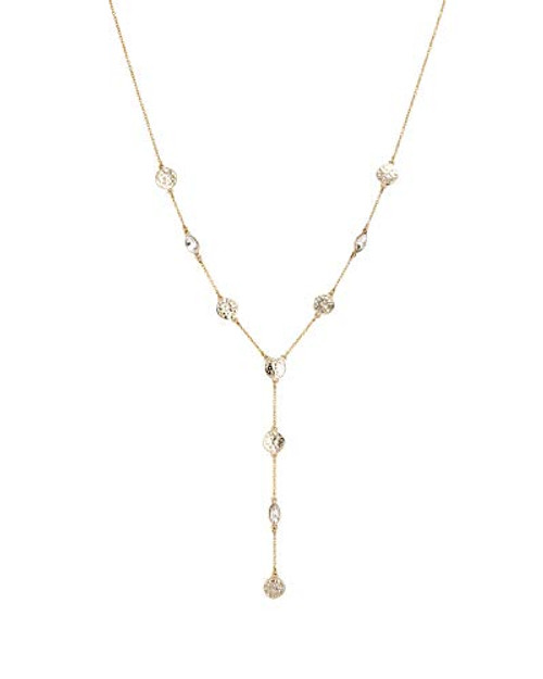RACHEL Rachel Roy 3 Pcs Gold Chain Disc Pendant Necklaces for Women Fashion Jewelry