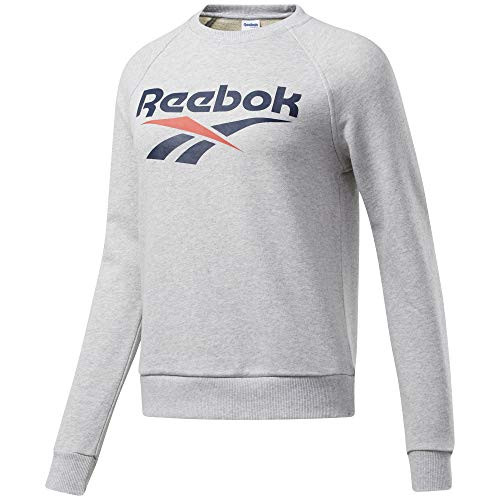 Reebok Classic Vector Crewneck  Light Grey Heather  Medium