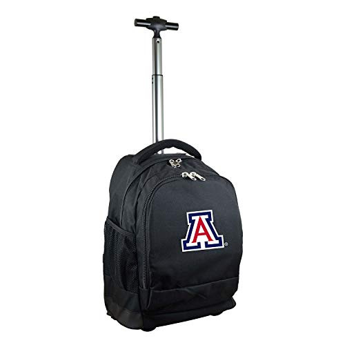 NCAA Arizona Wildcats Expedition Wheeled Backpack  19-inches  Black