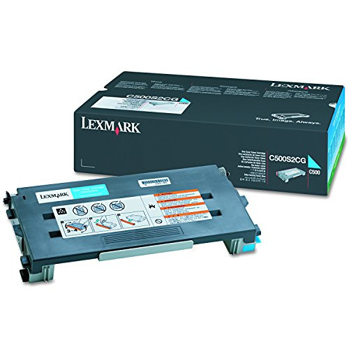 Lexmark C500S2CG Toner  1500 Page-Yield  Cyan