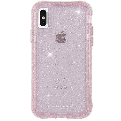 Case-Mate - iPhone XS Max Case - PROTECTION COLLECTION - iPhone 6-5 - Sheer Crystal - Blush