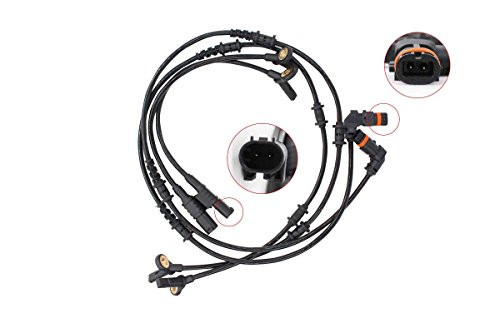 4 Pcs Front Rear Left Right ABS Wheel Speed Sensor For Mercedes Benz W164 ML350 ML320 R320 4 Pcs Front Rear Left Right ABS Wheel Speed Sensor For Mercedes Benz W164 ML350 ML320 R320
