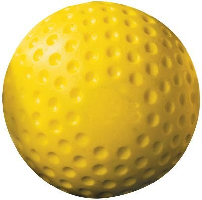 Champro Dimple Mold Soft Baseball (Yellow, 9-Inch)