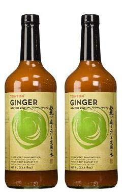 TonTon Award Winning Ginger Japanese Dressing and Marinade 33-8 fl oz each 2 Bottles