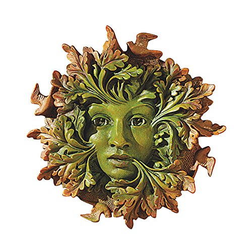 Design Toscano The Somerset Greenwoman Sculpture in Faux Verdigris and Bronze