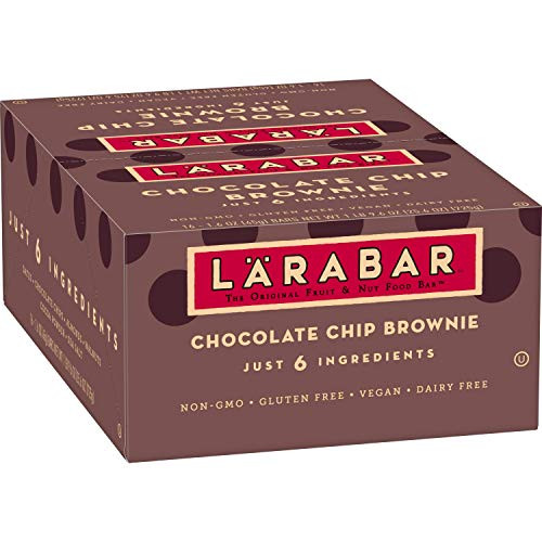 Larabar Gluten Free Bar Chocolate Chip Brownie  16 ct  25-6 oz