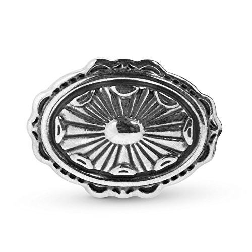American West Sterling Silver Concha Pendant - Classics Collection