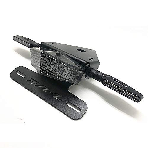 License Plate Holder Fender Eliminator Rear Tail Tidy LED Brake Lights Turn Signal For Suzuki DRZ400 S-SM DR-Z Smoke