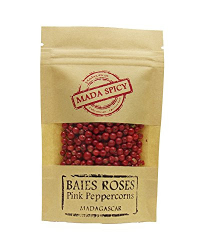 Madagascar whole pink peppercorns 16 oz in eco-friendly zippable bag- Grade A gourmet quality