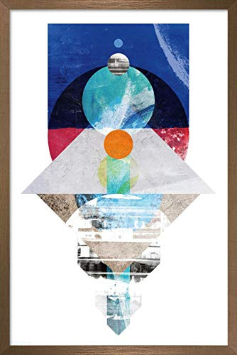 Trends International Urban - Shapes Wall Poster  14-725  x 22-375   Bronze Framed Version