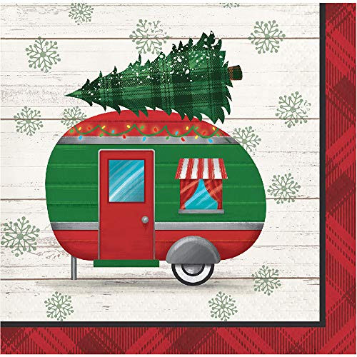 Creative Converting Christmas Classics Beverage Napkins  One Size  Multicolor