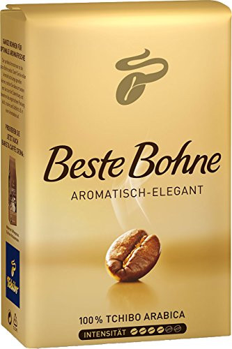 Tchibo Beste Bohne 2 Packs Whole Beans x 17-6oz-500g