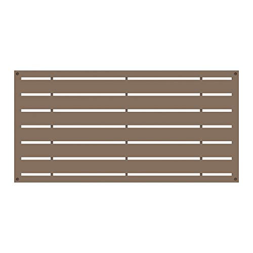 Barrette Outdoor Living 73042824  Saddle Decorative Screen Panel 2X4-Boardwalk