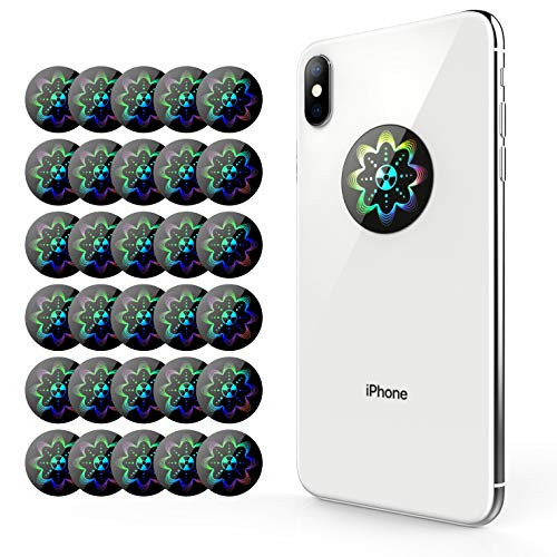 TAGCMC EMF Protection Cell Phone for Radiation - Neutralizer Sticker Shield Blocker - Anti EMF for All Electronics Laptops  Tablets  TVs -30Pack!!