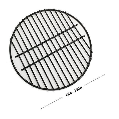Dracarys 18  Round Cooking Grate Grilling Big Green Egg Accessories Porcelain Coated Steel Grill Grate Enamel Grid Fit Large Big Green Egg Kamado Joe Classic Stove and Other 18 inch Grills