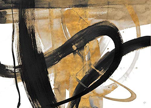 Posterazzi Collection Urban Vibe with Gold II Poster Print by Lanie Loreth 28 x 20
