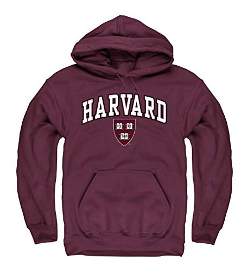 Campus Colors NCAA Adult Arch Logo Gameday Hooded Sweatshirt Harvard Crimson - Maroon Medium Campus Colors NCAA Adult Arch Logo Gameday Hooded Sweatshirt Harvard Crimson - Maroon Medium