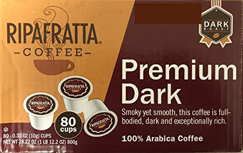 Ripafratta Coffee--Single Serve 80 Ct Premium Dark