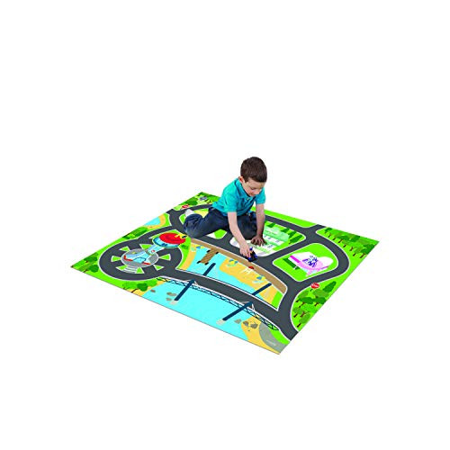 Paw Patrol Original Mega Playmat with 1 Vehicle