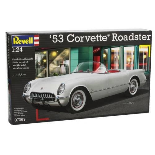 Revell 53 Corvette Roadster Car Plastic Model Kit