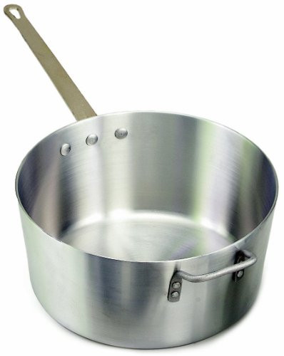 Crestware 10-Quart Heavy Gauge Aluminum Sauce Pan