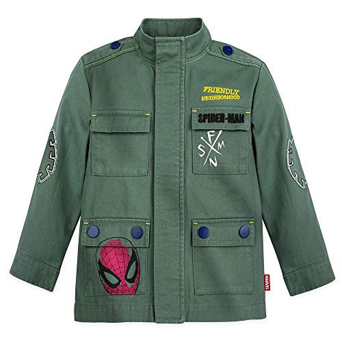 Marvel Spider-Man Field Jacket for Boys- Size 4