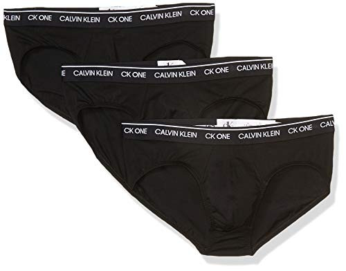 Calvin Klein Men s Underwear CK One Cotton Hip Briefs  Black-Black-Black  M