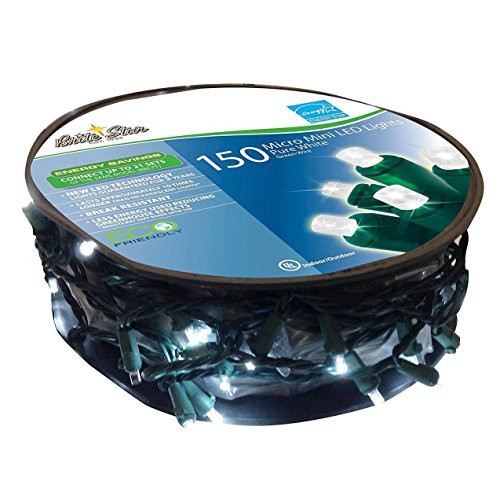 Brite Star Micro Mini LED Net Lights 150 Lt Set